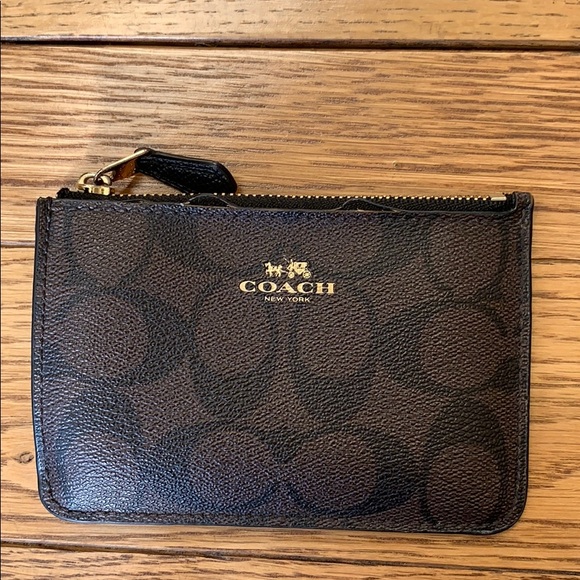 Coach Handbags - Coach brown leather wallet
